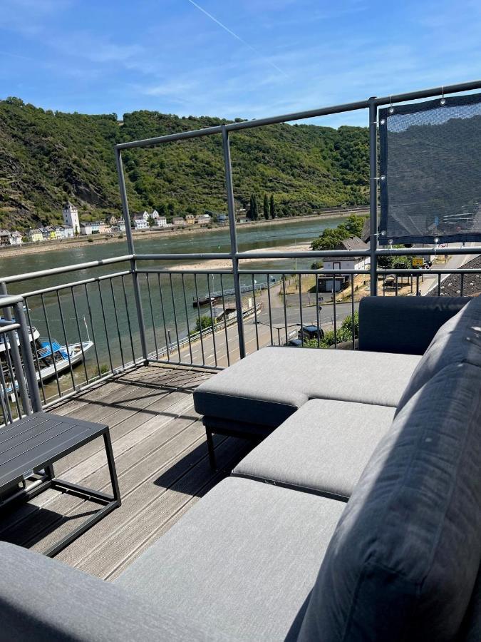Ferienwohnung "Drei Burgen Blick" Sankt Goar Eksteriør bilde